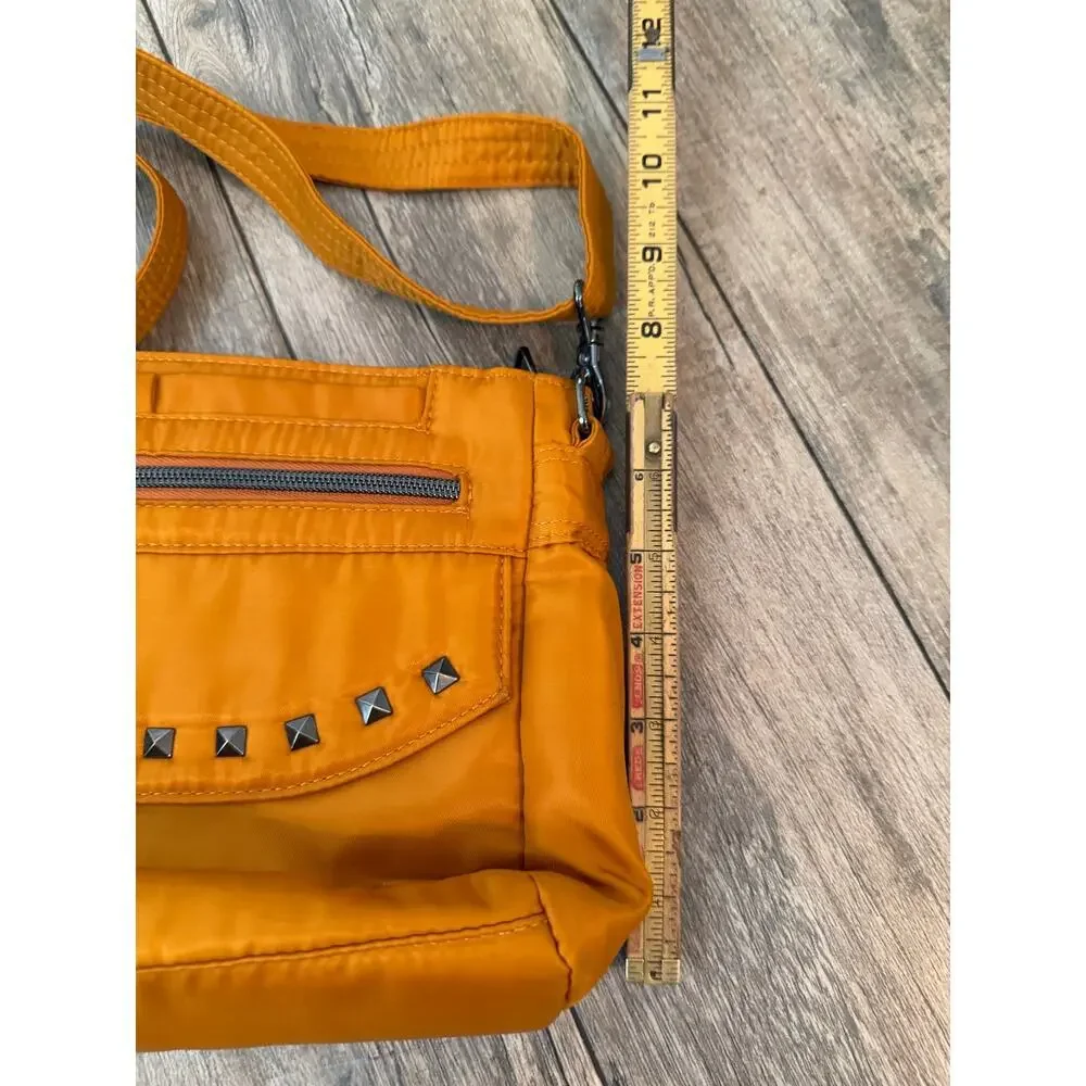 Lug Pacer 2.0 Luggage Messenger Bag Crossbody Straps Amber Yellow